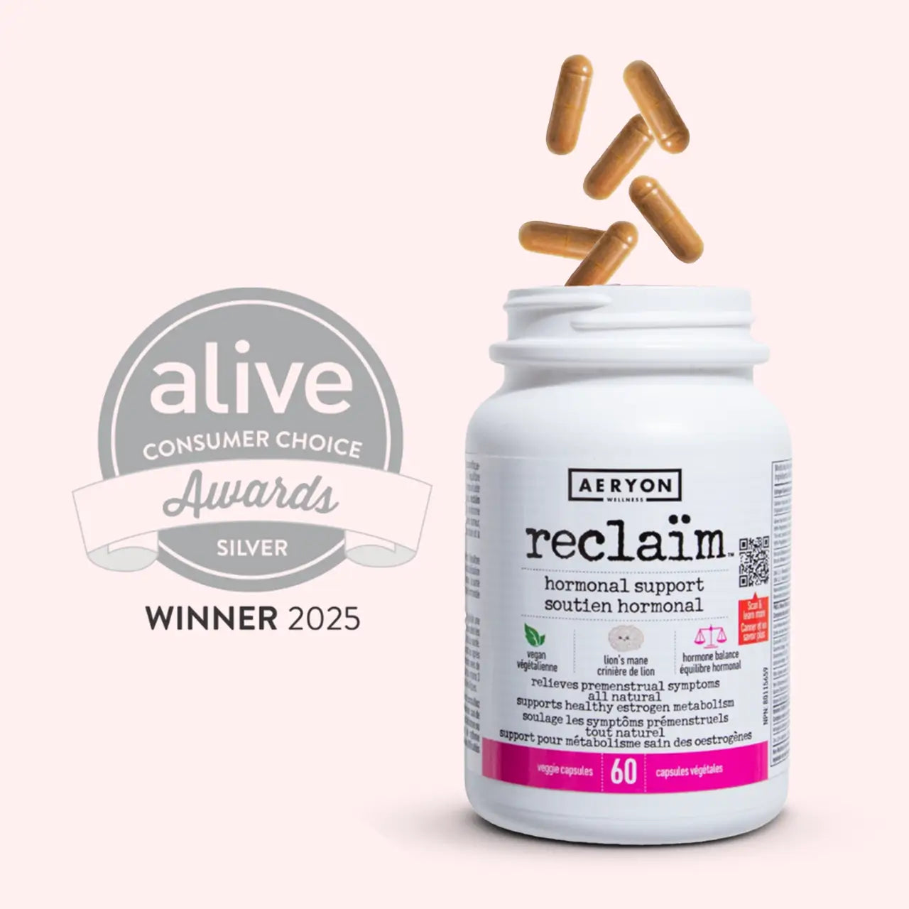 RECLAÏM: PMS, BREAST PAIN, HORMONAL BALANCE