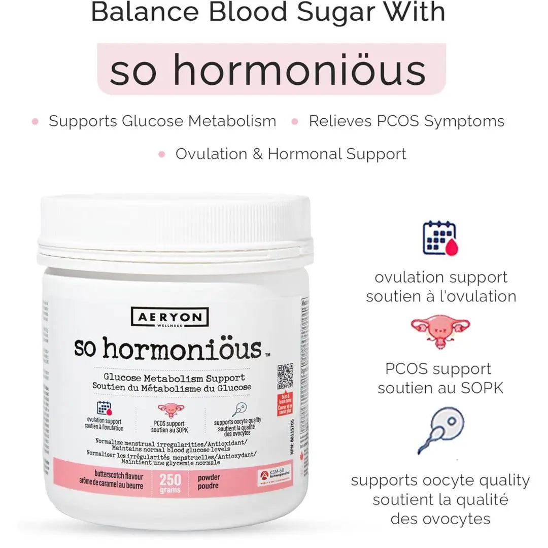 So Hormoniöus: PCOS/Blood Sugar Support