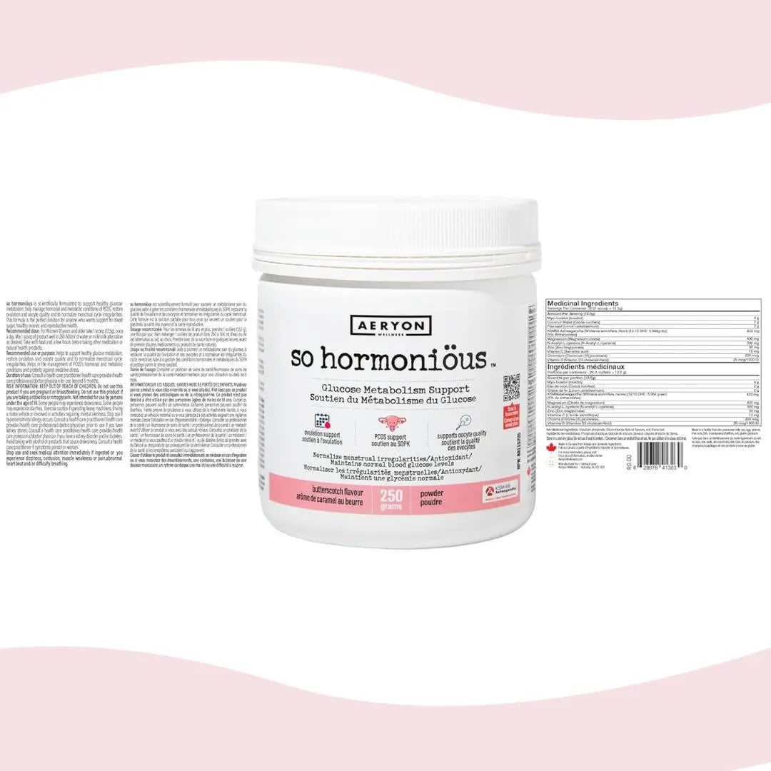 So Hormoniöus: PCOS/Blood Sugar Support