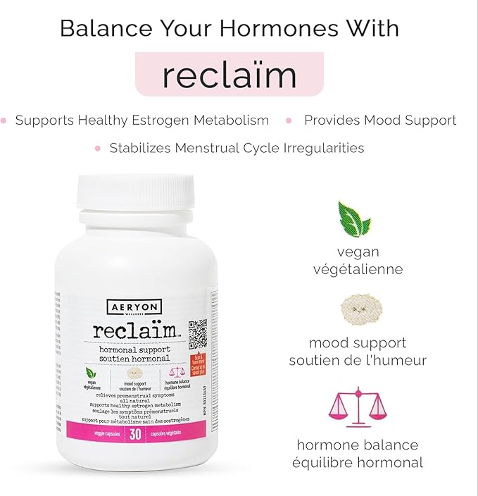 RECLAÏM: PMS, BREAST PAIN, HORMONAL BALANCE