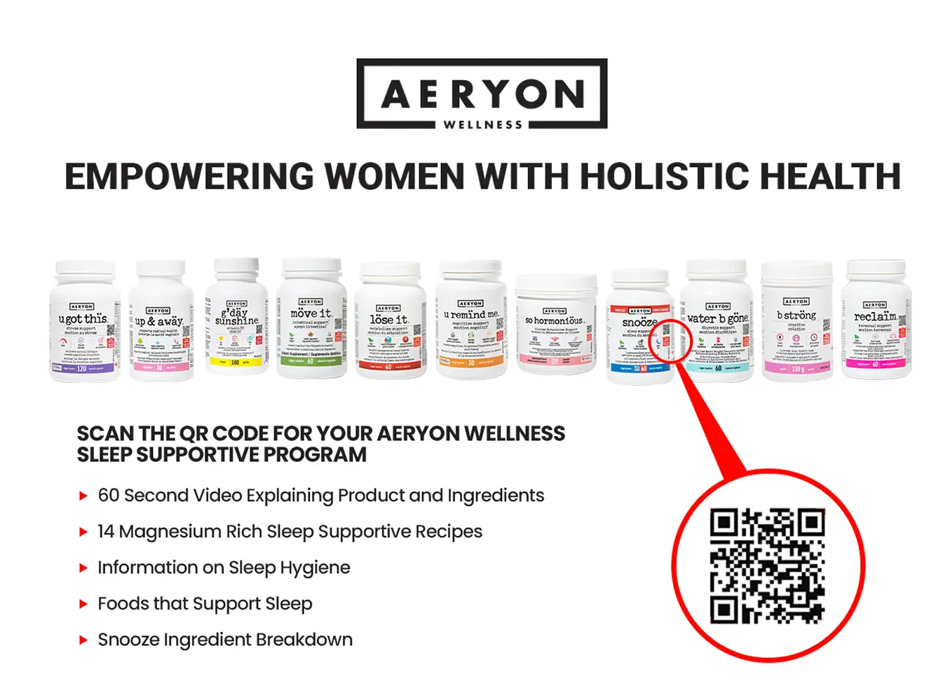 Snoöze: Melatonin FREE Sleep Aid