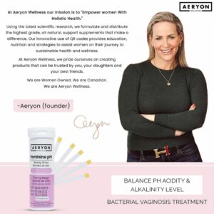 Aeryon Wellness Vaginal Health pH Test Strips for Women