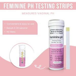 Aeryon Wellness Vaginal Health pH Test Strips for Women